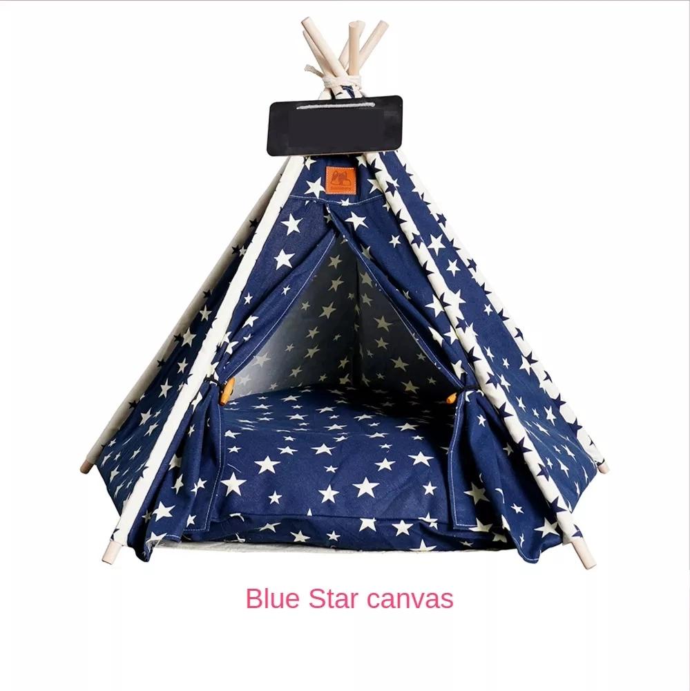 High Quality Portable Cat Tent Four Seasons Multi-Color Dog Cat Pet Tent