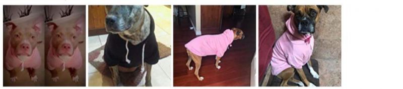 Basic Cotton Polyester Pet Dog Sweatshirt Hoodie