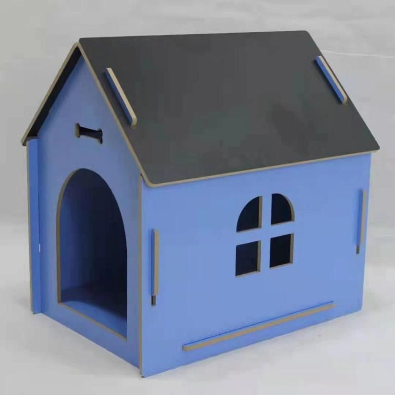 Wooden Cat House for Pets for Indoor and Outdoor Use