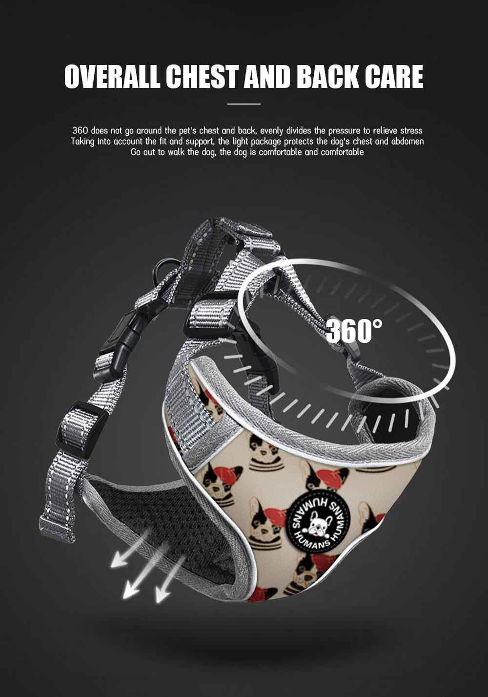 OEM/ODM Pet Accessories Manufacture 2021 Luxury Designers Adjustable Reversible Dog Harness Custom