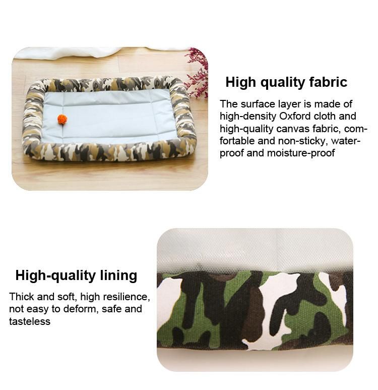 Wholesale Three Piece Printed Dog Mat Bed Products