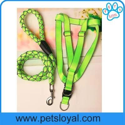 Factory Wholesale Cheap Nylon Pet Harness Leash Dog Lead