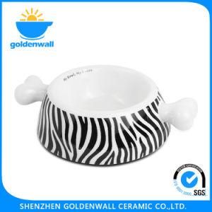 Wholesale Portable Food-Grade Eco-Friendly Porcelain Dog Bowl