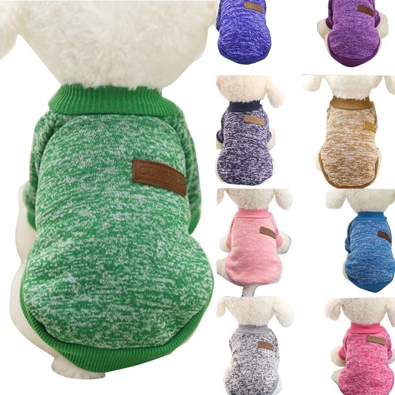 Cute Cotton Classic Warm, Woolen Small Medium Big Pet Hoodies Vests Clothes//