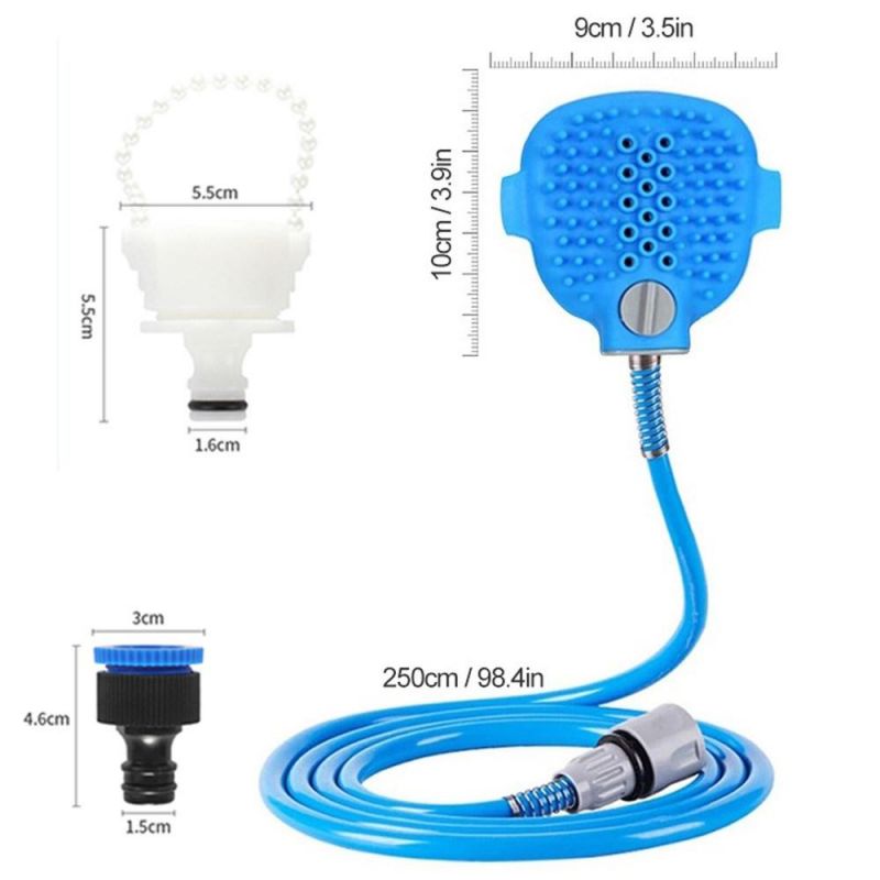 Pet Bath Comfortable Massage Shower Brush Pet Bathing Supplies
