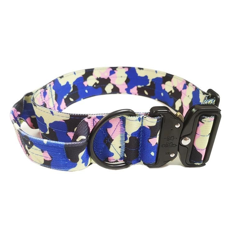 Custom Print Military K9 Tactical Dog Collars
