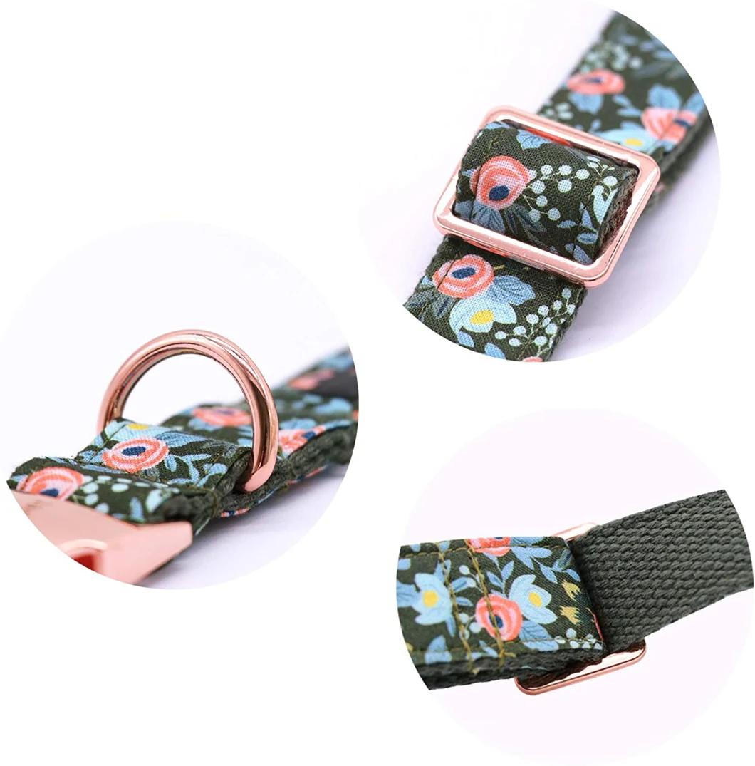Adjustable Dog Collar with Bow Tie