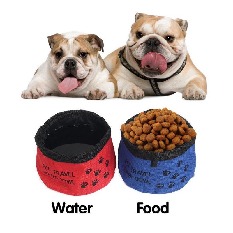 Collapsible Dog Bowls, BPA Free Foldable Travel Dog Bowl for Feed and Water