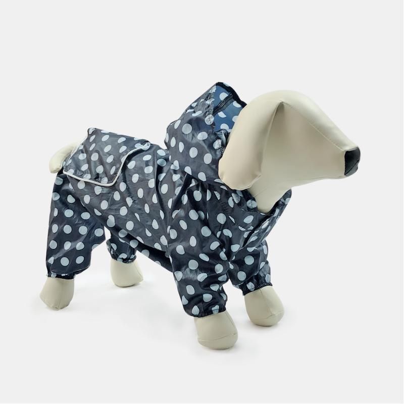 High Quality Pet Clothes Raincoat Double Deck Dog Raincoat Four Seasons Dog Pet Hoodies