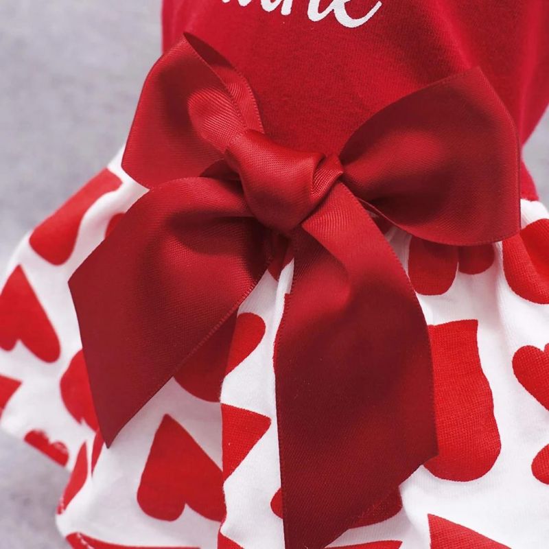 Holiday Theme Dog Dresses for Birthday Mother′s Day Haloween Dog Clothes Holiday Festival Dog Dresses