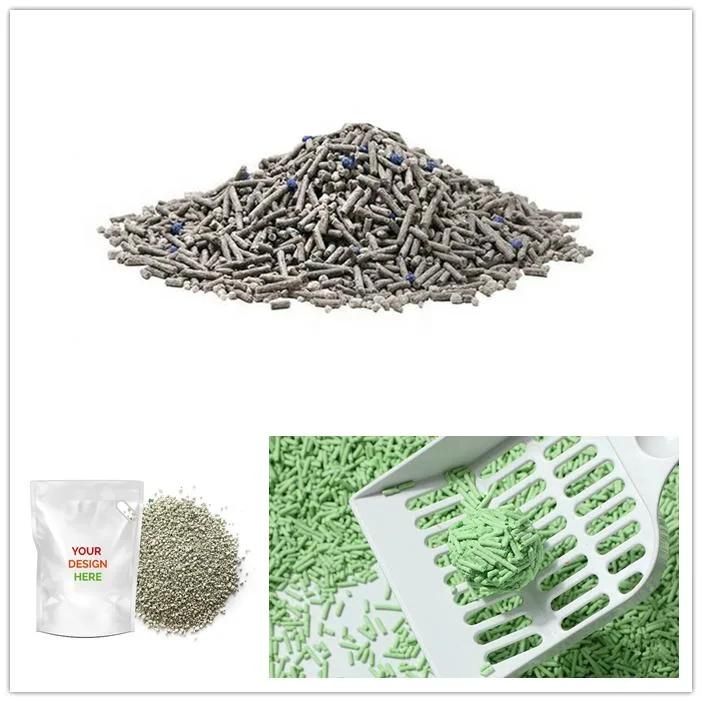 Natural Quickly Clumping and Highly Absorbent Tofu Cat Litter for Cat Cleaning