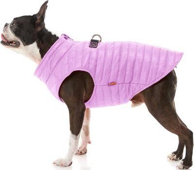 Ultra Thin Water Resistant Zip up Dog Jacket Coat with D Ring