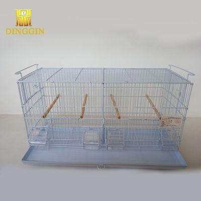 76cm*46cm*45cm Separated Grid Stackable Pigeon Cage Multiple Pet Breeding Reproduction Birds Cages