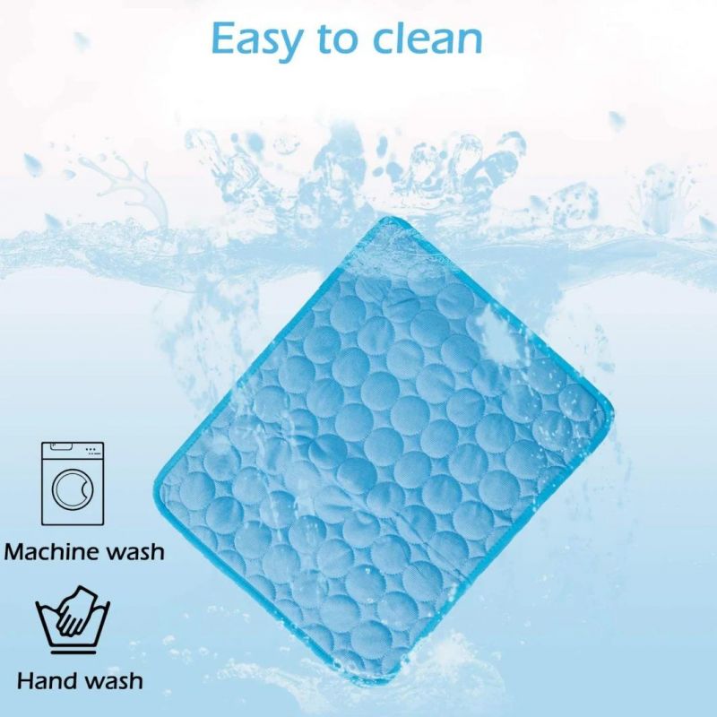 Pet Cooling Mat - Ice Silk Cooling Mat for Dogs & Cats