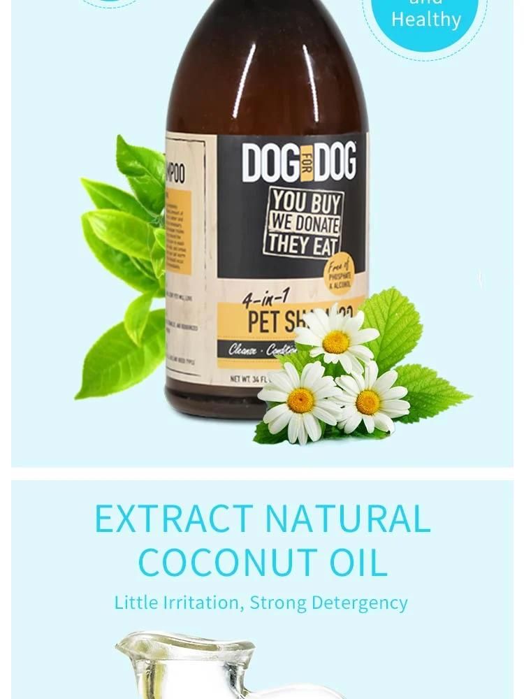 High Quality Pet Cleaning Natural and Heathly Pet Shampoo Antifungal
