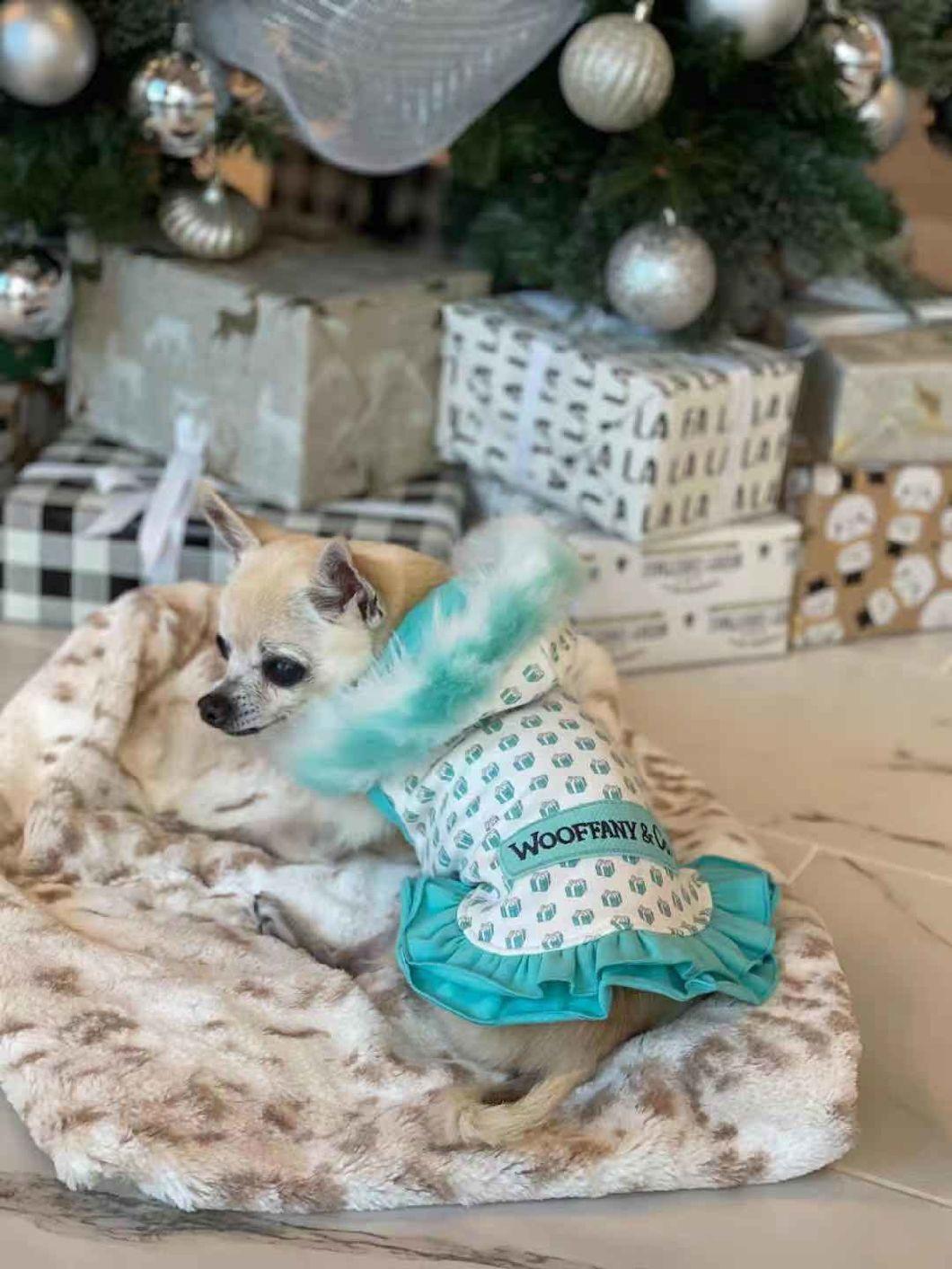 Pet Cloth Dog & Cat Cloth Dog Tank Vest Skirt