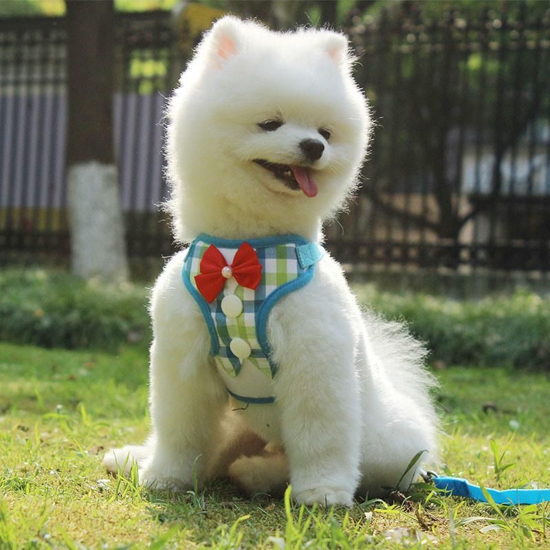 Dog Harness Nylon Breathable Puppy Dog Harness Vest Pet Walking Harnesses
