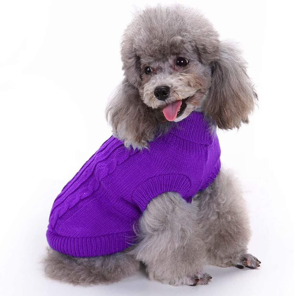 Fast Delivery of Knit Dog Sweater Pet Supply