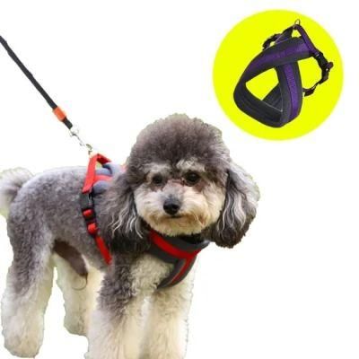 Comfortable Designed Dog Chest Strap Pet Harness with Nylon Reflective Strap