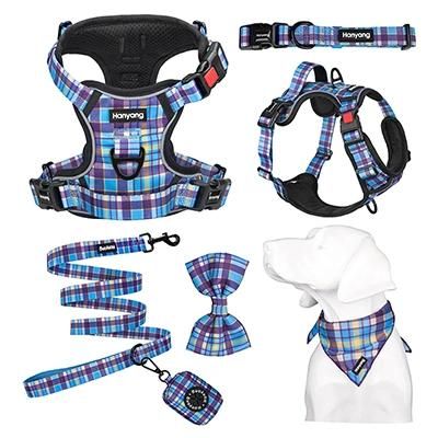 Custom Classical Durable Lightweight Oxford Dog Harness Pet Dog Harness