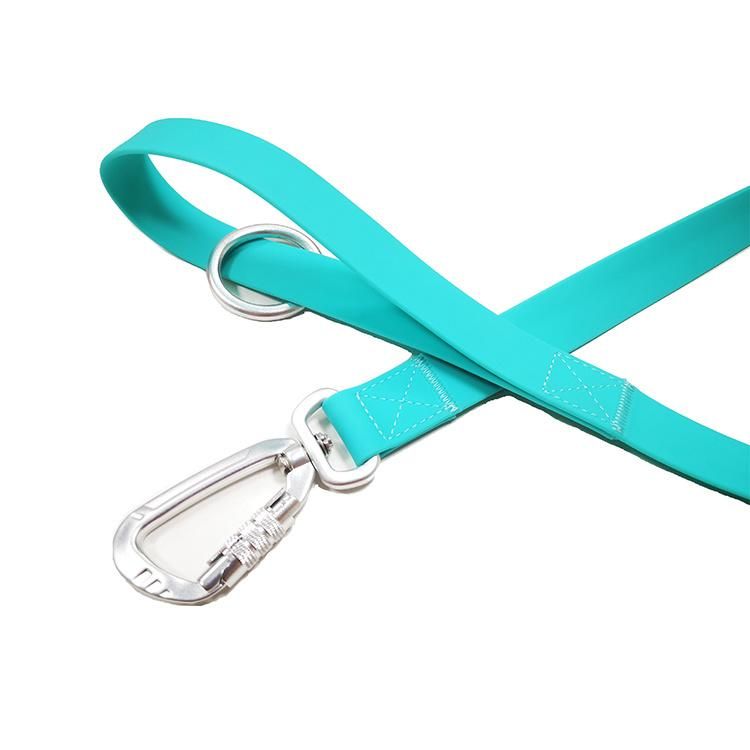 New Design PVC Coated Waterproof Dog Leash with Chrome Hardware