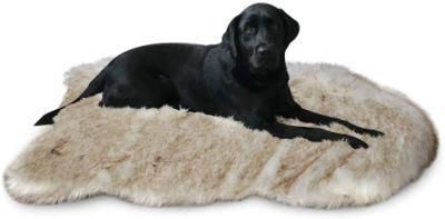 Faux Fur Pet Bed Mat Thick Luxury Fur Throw Rug Winter Warm Mattress