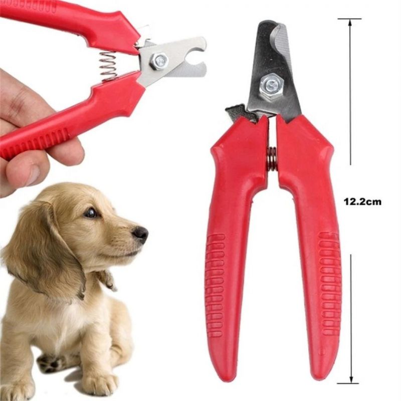 Stainless Steel Nail Clippers Pet Claw Nail Cutter Grooming Trimmer