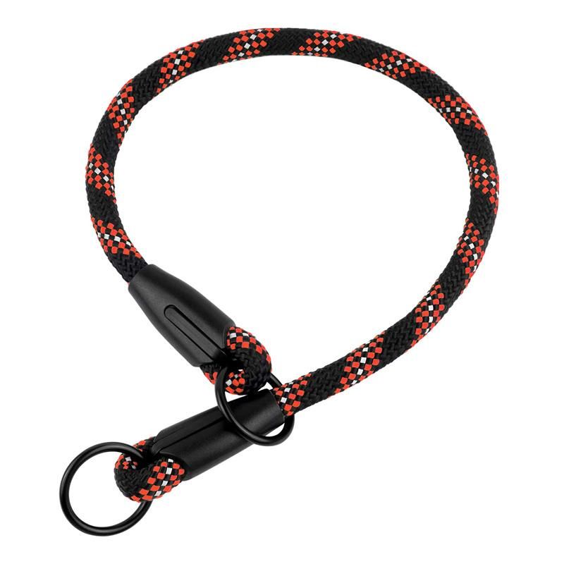 Slip Rope Dog Collar Prevent Suffocation Reflective Pet Collars for Small Medium Large Dogs