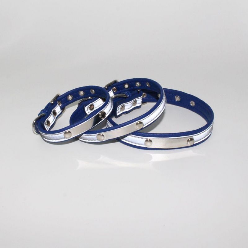 High Quality Custom Dog Collar with Reflective Strip