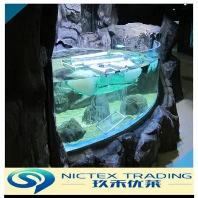 China Factory Supplier Customized 10mm to 200mm Large Size Acrylic Fish Tank, Acrylic Aquarium