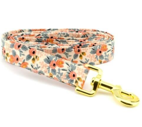 Fabric Dog Leash with Custom Design and Logo for Dogs