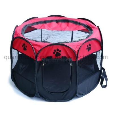 OEM Waterfroof Mesh Zipper Folding Pet Dog Cage