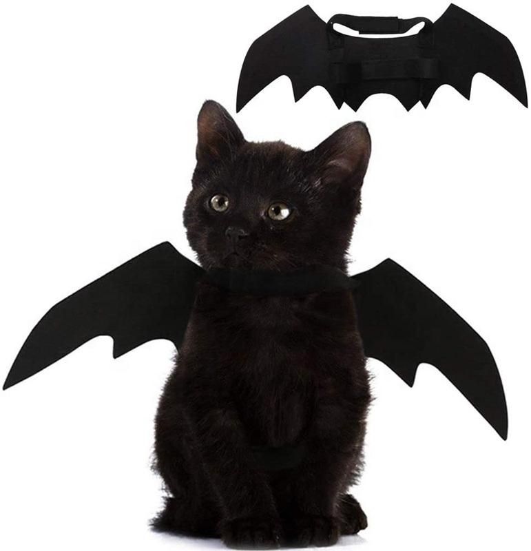 Pet Cat Accessories Bat Wings Dog Accessories Halloween or Festival