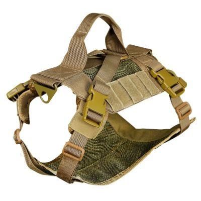 Customized Camouflage Light Mesh Tactical Vest Nylon Training Dog Harness