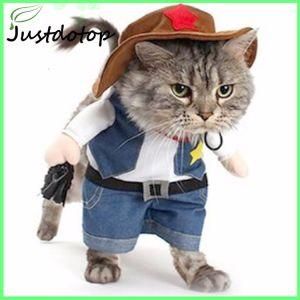 Pet Doctor Costume Clothes Cosplay Cats Apparels Coats Cosplay Cowboy Clothing