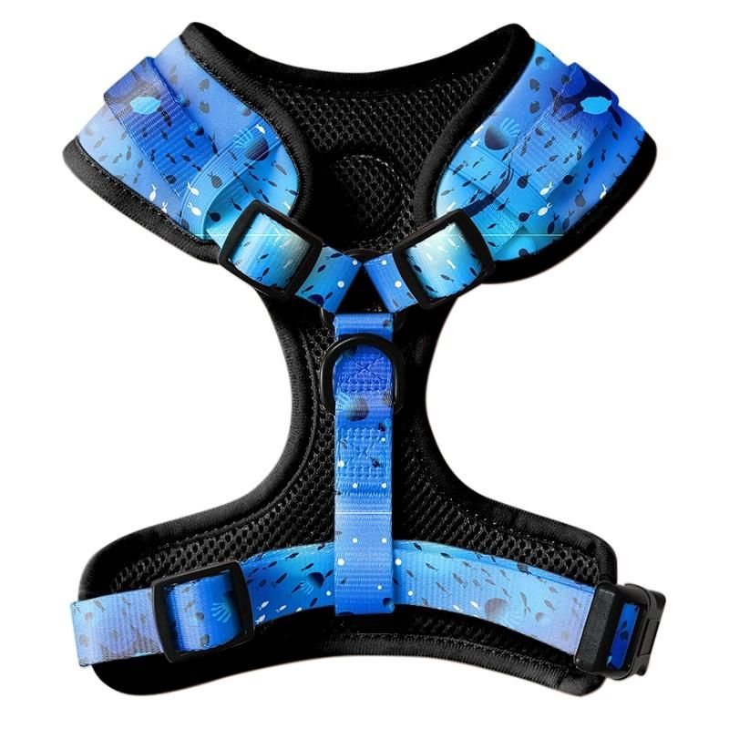 Discovery Series, Pet Harness with Marine Fish Pattern