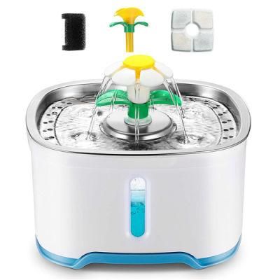 Super Quiet Dog Cat Pet Water Fountain Automatic Electric Pet Drinking Bowl Ceramic Pet Water Dispenser
