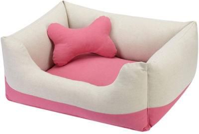 Pet Sofa Lounger Bed with Ez Cleaning Dog Bed Covers