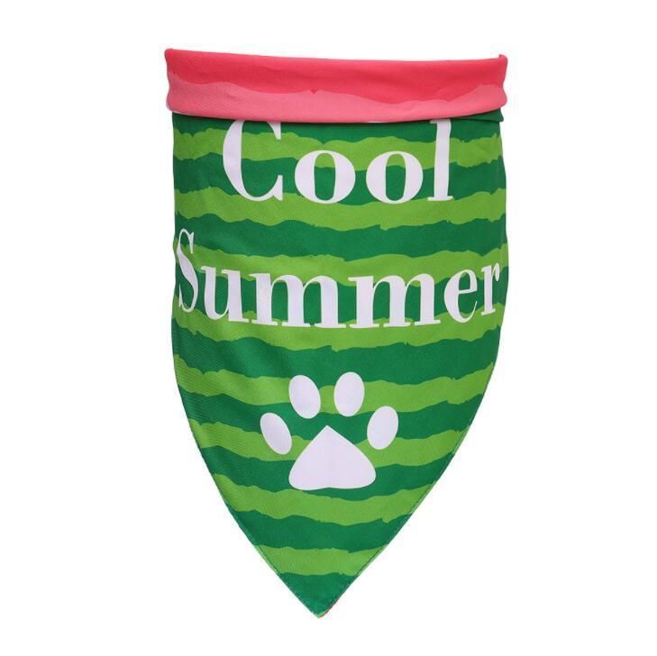 Reversible & Washable Square Dog Kerchief Pet Triangle Scarf for Dogs
