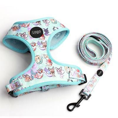Individual Package Multicolor Custom Xs, S, M, L, XL or Pet Dog Harness Set