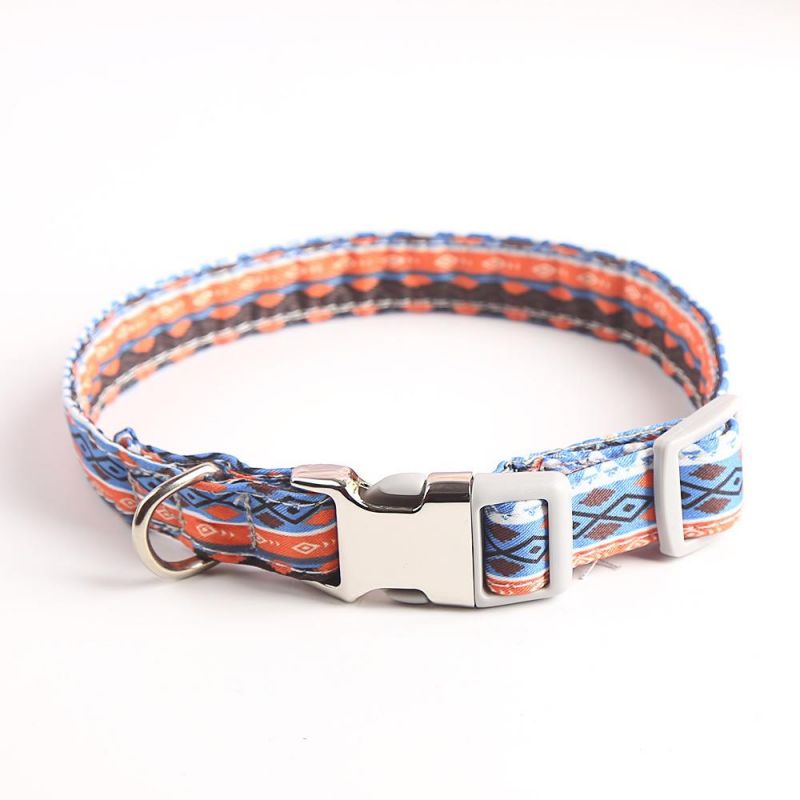 Latest Design Wholesale Dog Products Metal Buckle Dog Collar Designer