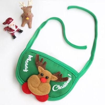 Pet Christmas Bib Saliva Towel Christmas Bandana for Dog Cat