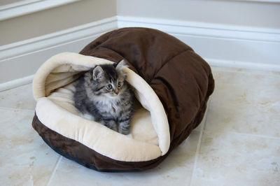Cat Sleeping Bag Cat Cushion Bed Cuddle Cave