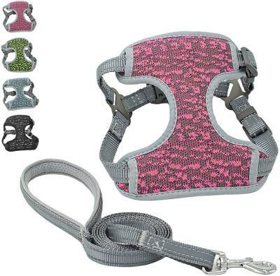 No Pull Dog Harness with Leash Soft Breathable Mesh Pet Harness