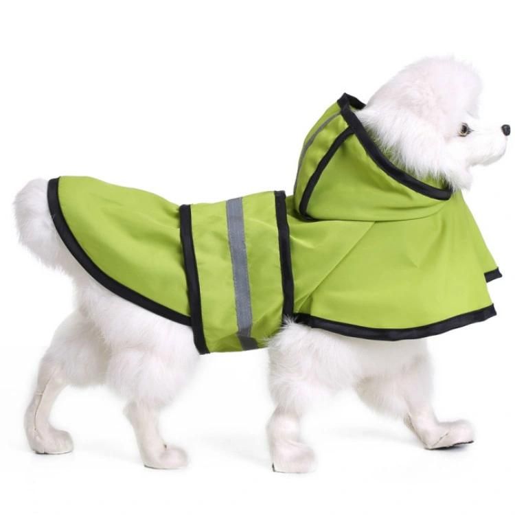 Environmental Cotton Polyester Waterproof Xxxxl Pet Dog Clothing Raincoat