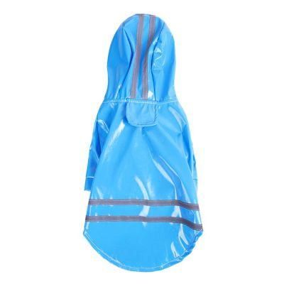 Pet PU Reflective Raincoat PU Waterproof Coating with Reflective Strip