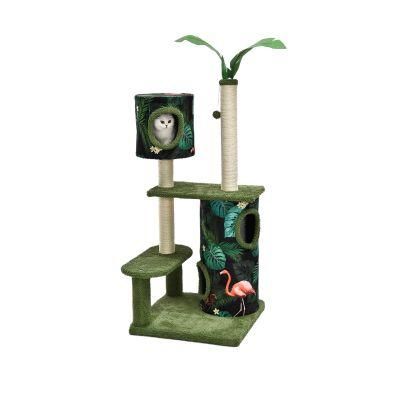 2021 New Nature Stylish Design Cat Modern Furniture Cat Tree