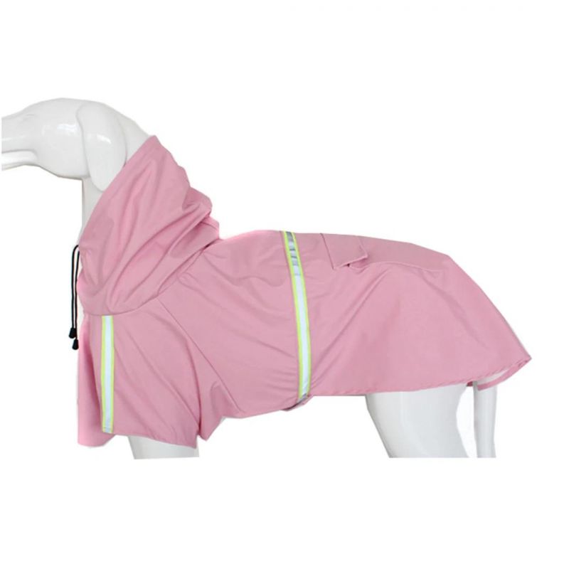 Lightweight Adustable Dog Raincoat Pet Rain Jacket