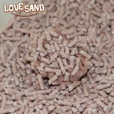 Love Sand High-Tech Clumping Wood Clumping Litter Pet Supply