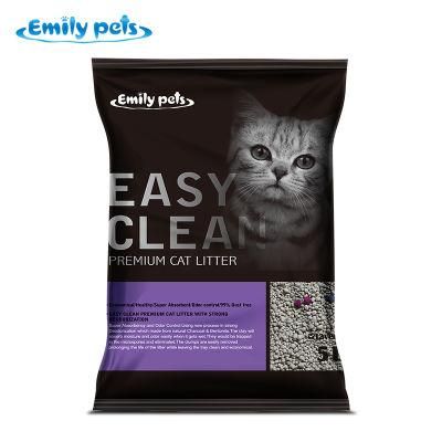 Arena PARA Gatos Lavender Scent Bentonite Cat Sand Pets Supply